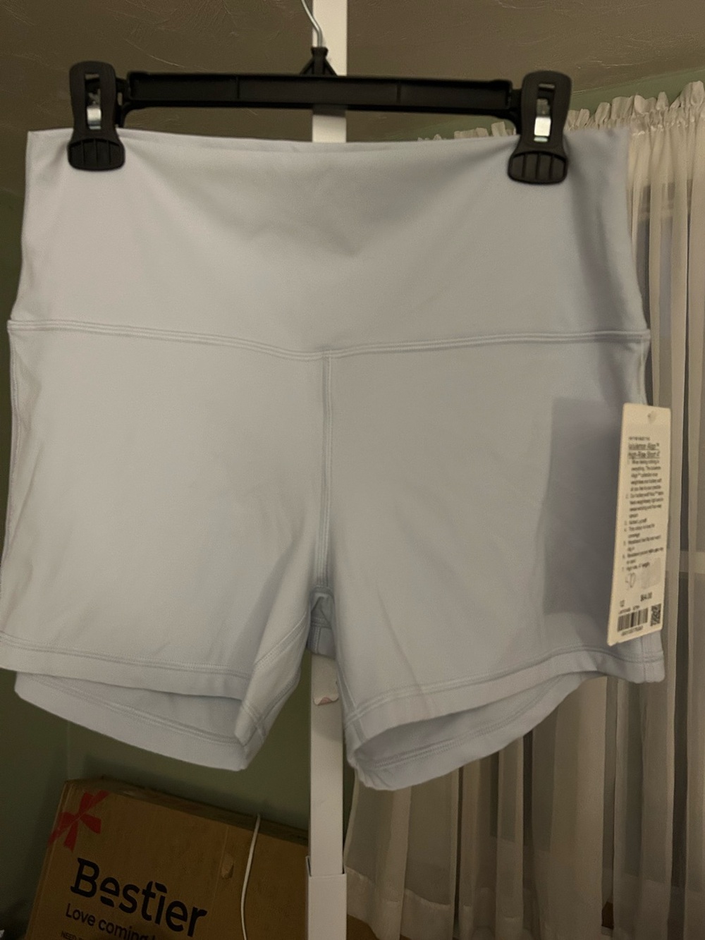 lululemon Align HR Bike Shorts in Starch Blue
